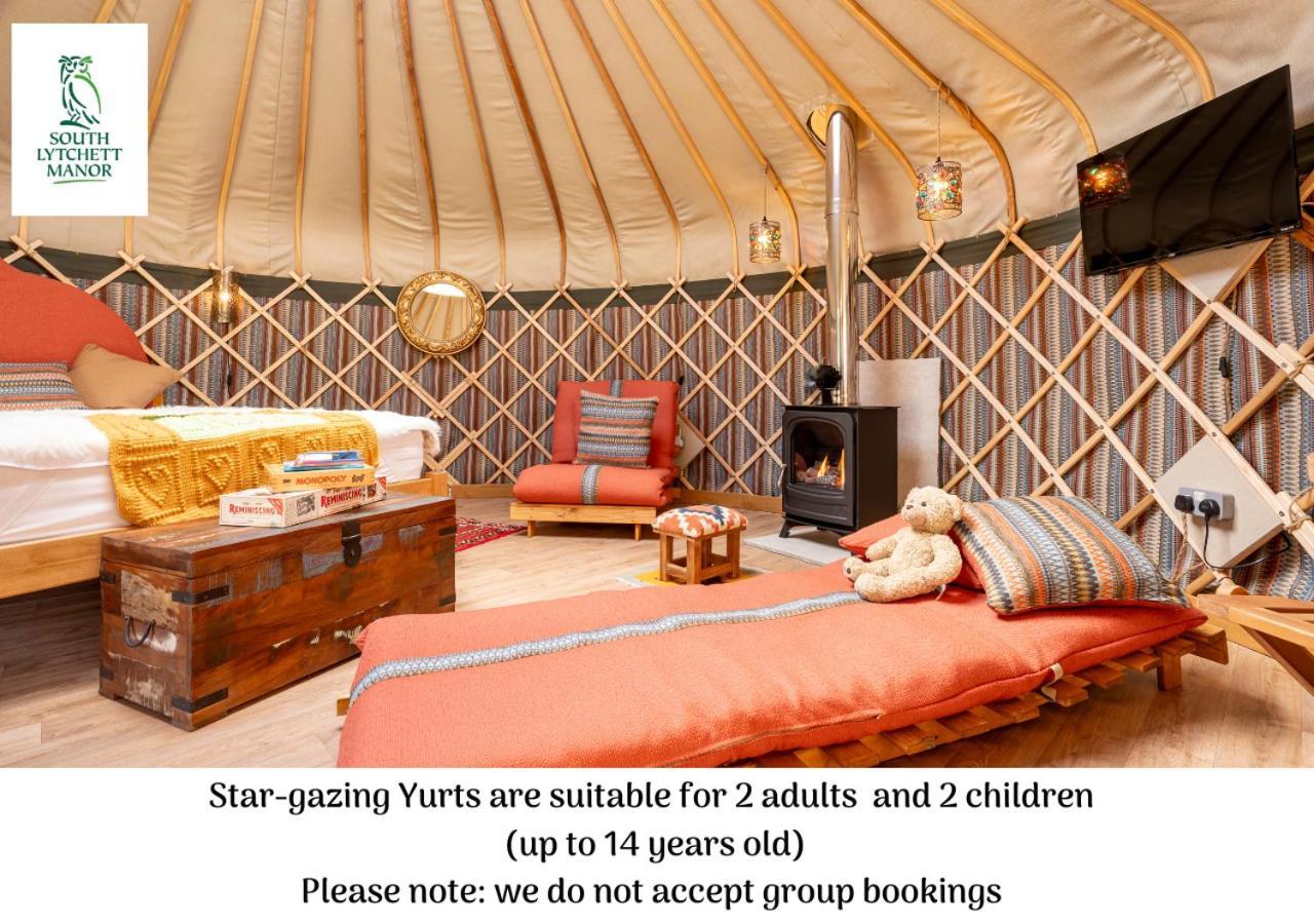 Hotel Glamping At South Lytchett Manor Poole Esterno foto