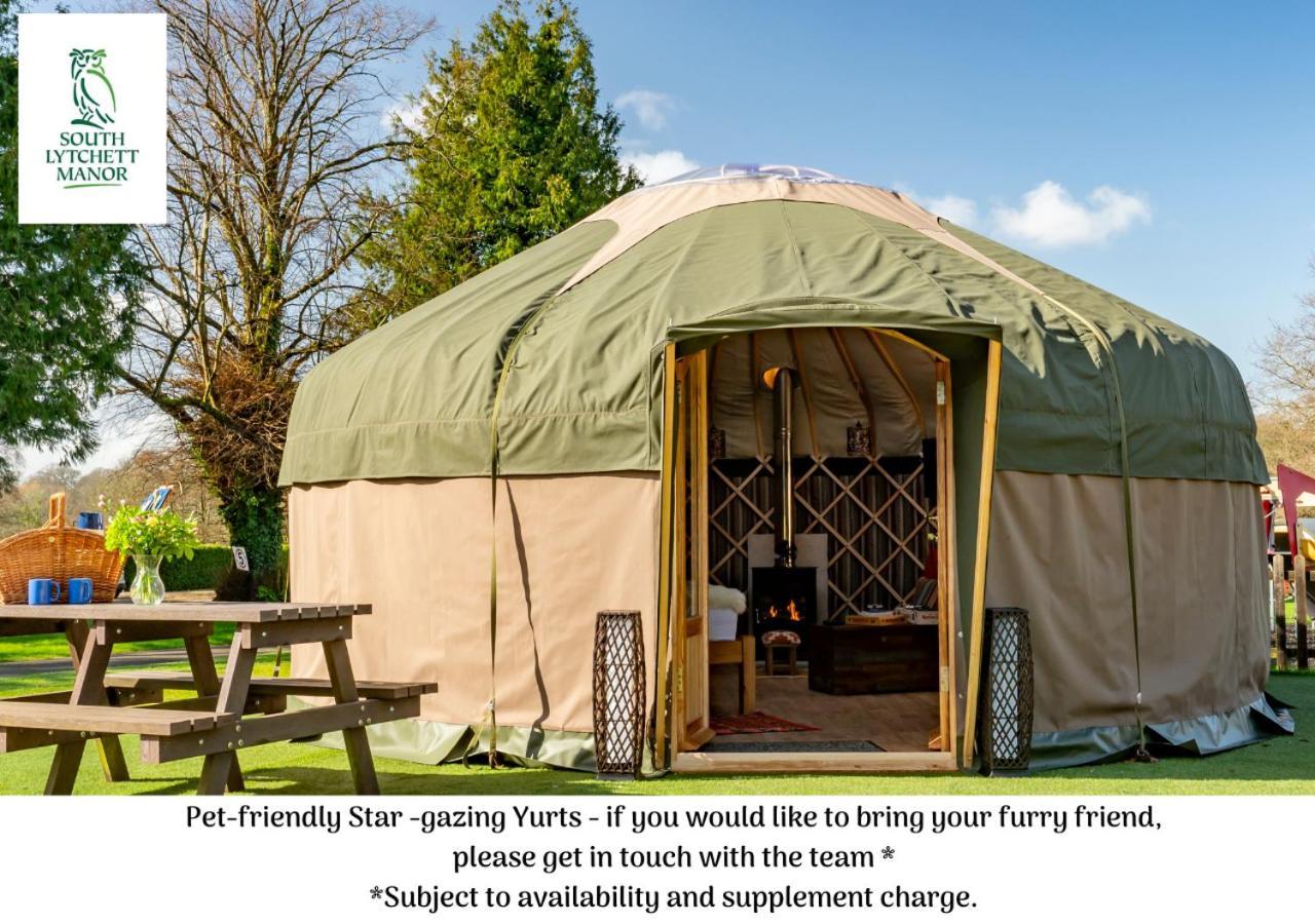 Hotel Glamping At South Lytchett Manor Poole Esterno foto