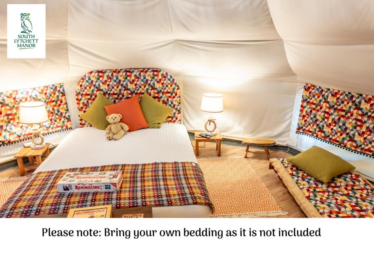 Hotel Glamping At South Lytchett Manor Poole Esterno foto